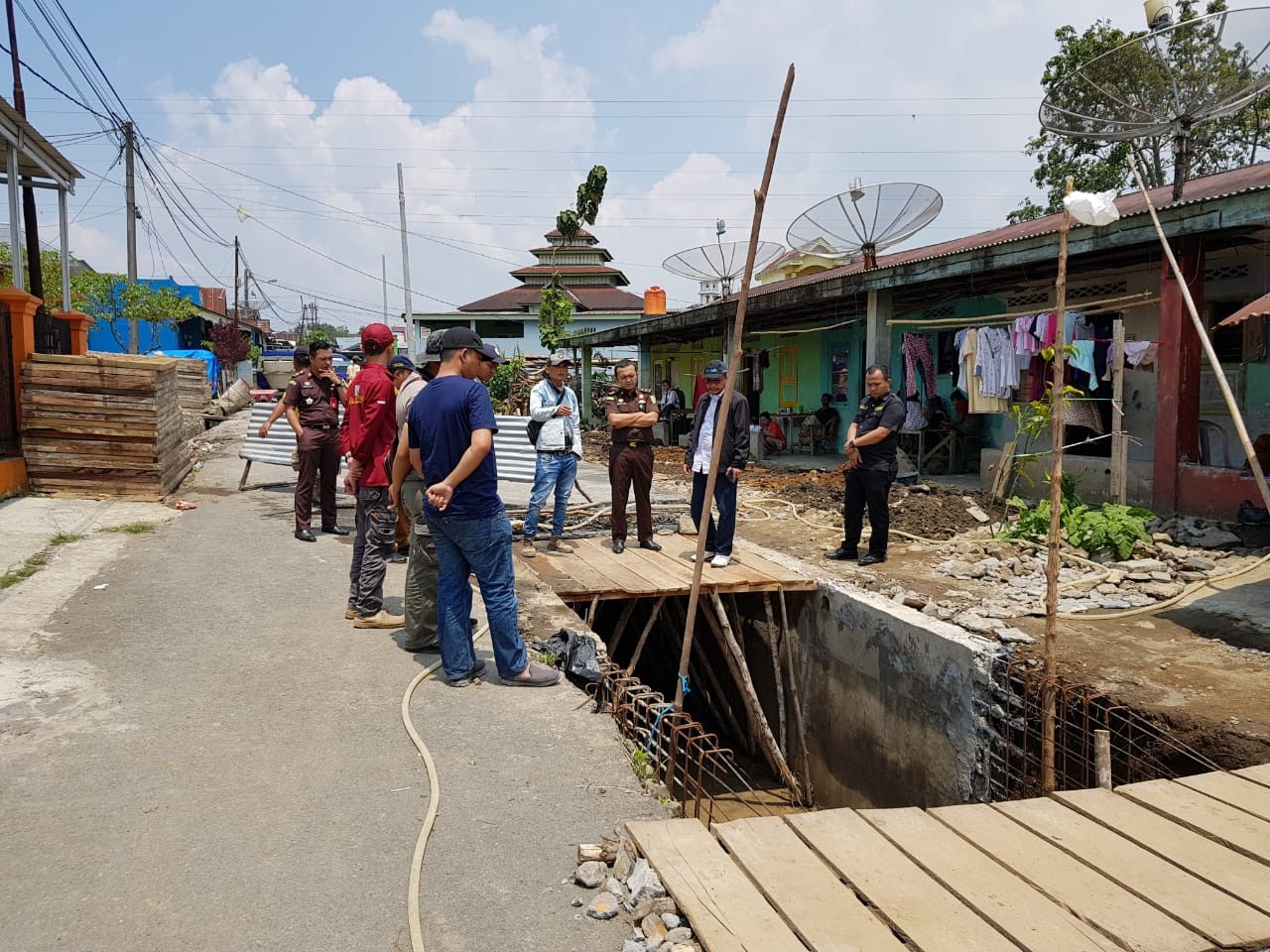 Drainase Gang Cokro Rampung 100 persen
