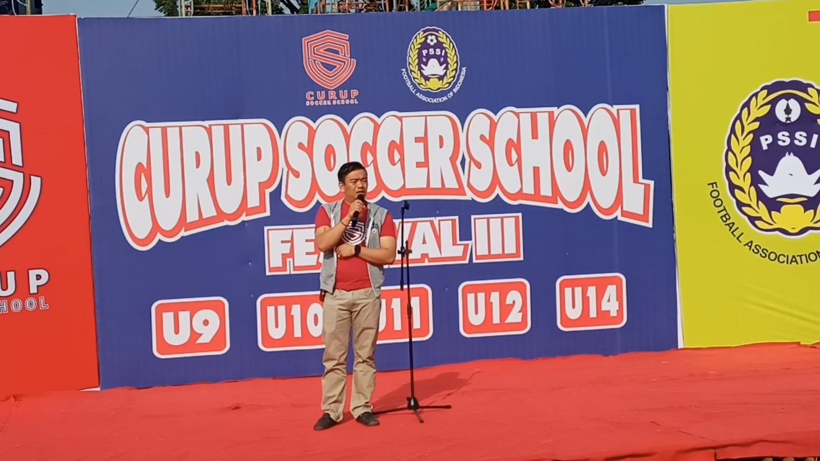 Turnamen Curup Soccer School Festival III Resmi Dimulai