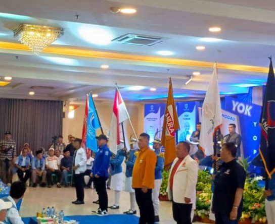 H. Taufik Siswanto Bacakan Deklarasi Yoppy Karim - Rustam Efendi