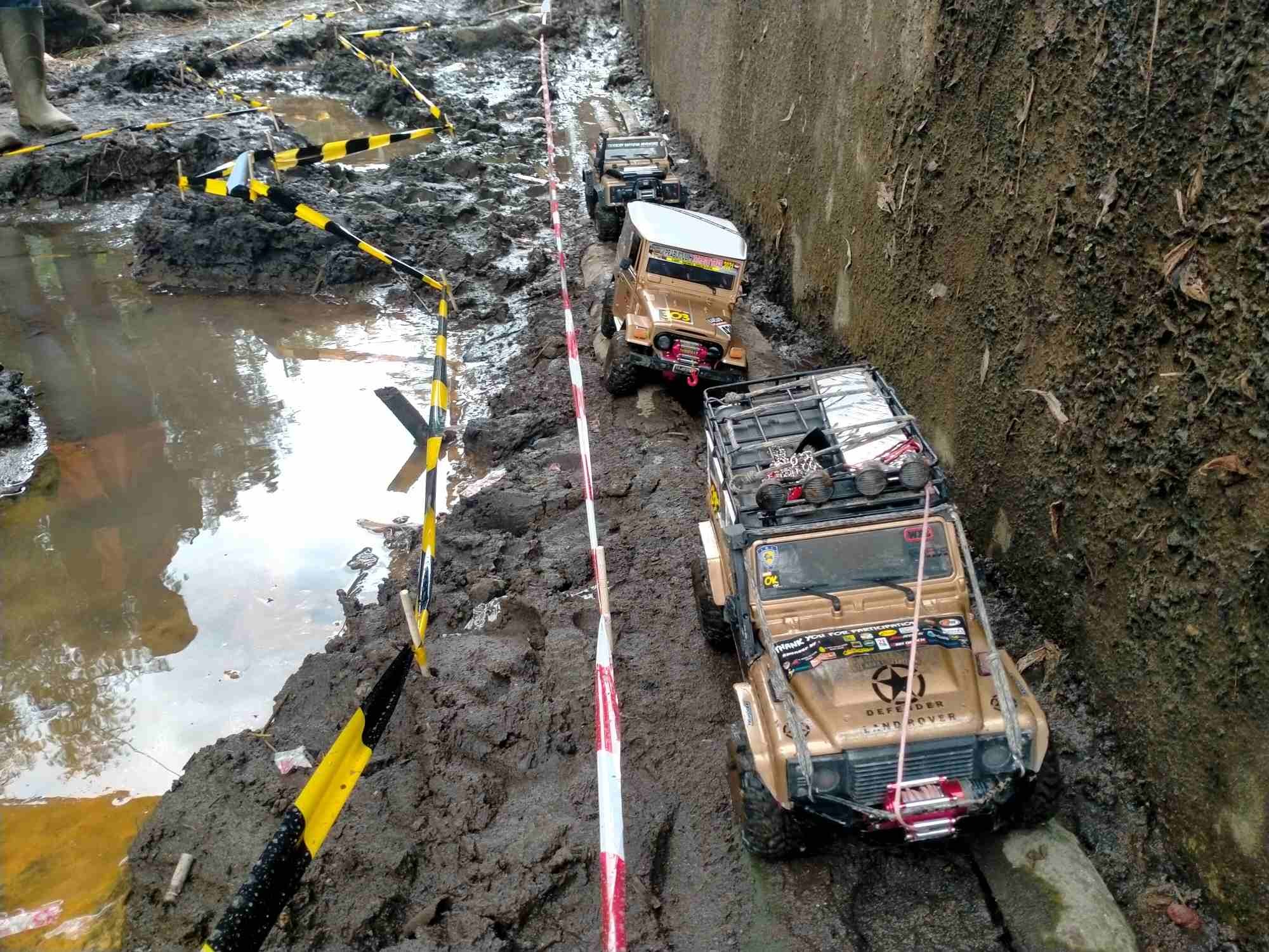 Pertama Di Provinsi Bengkulu, Puluhan Offroader Mini Scale Jajaki Jalur Redjang Land