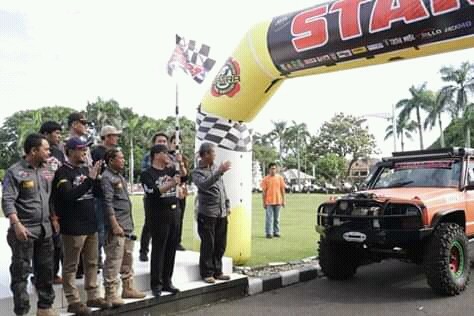 Rohidin Mersyah, Lepas RAOX #5 Offroad Menuju Destinasi Pariwisata Bengkulu