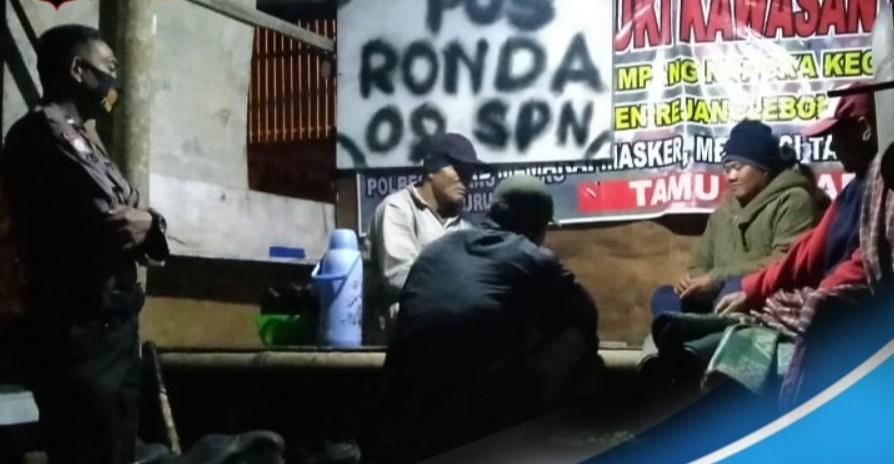 Polsek Curup Sosialisasikan Adaptasi Kebiasaan Baru