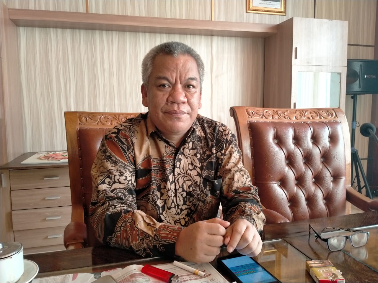 Plt Direktur politeknik Rafflesia, Paddery, S.E., M.Ak